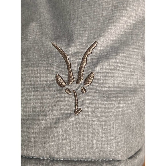 Ibex Taupe Quilted Merino Wool Fill Full Zip Hooded Jacket Women's Size Small - Picture 10 of 10